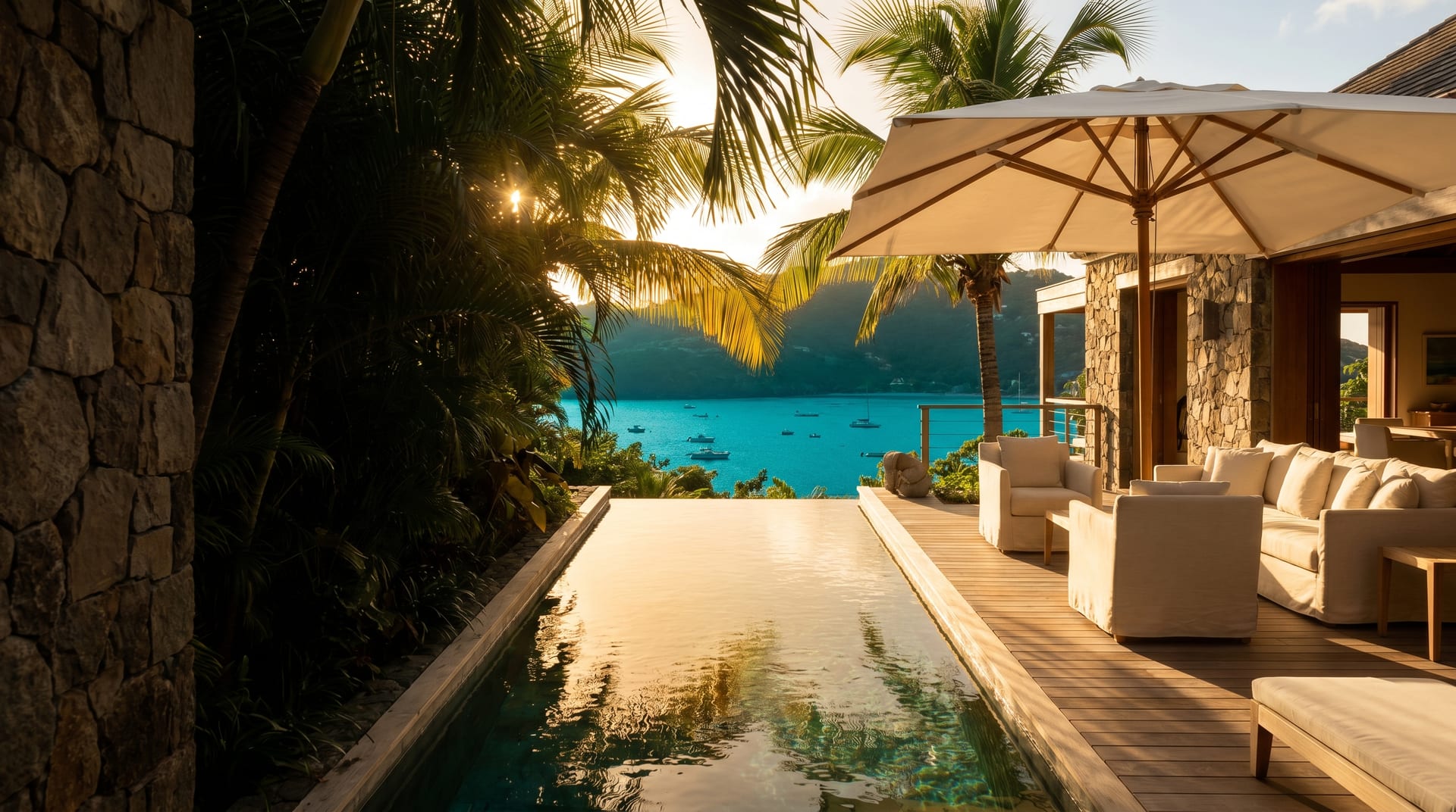 Villa de luxe à Saint-Barthélemy