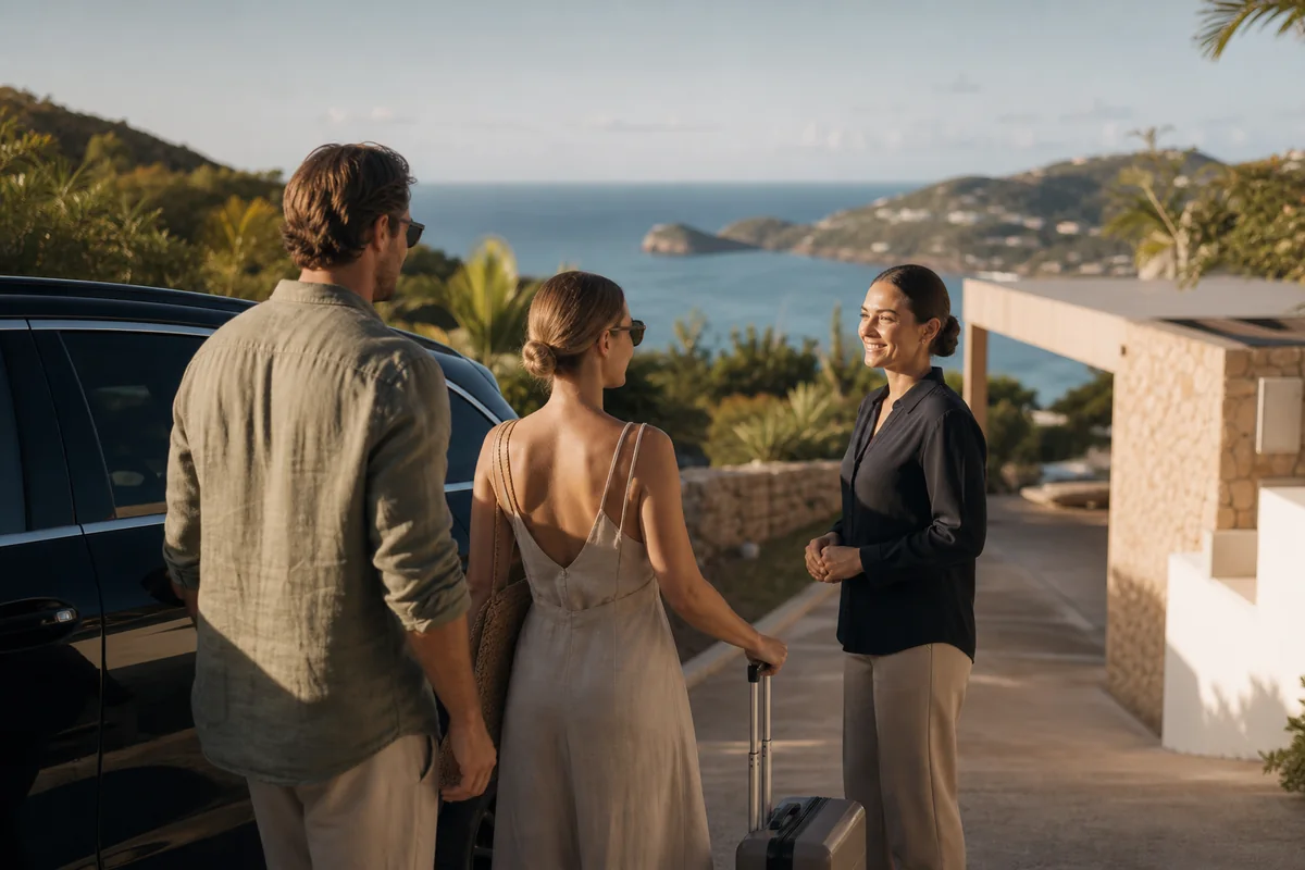 Chauffeur prive à Saint-Barth